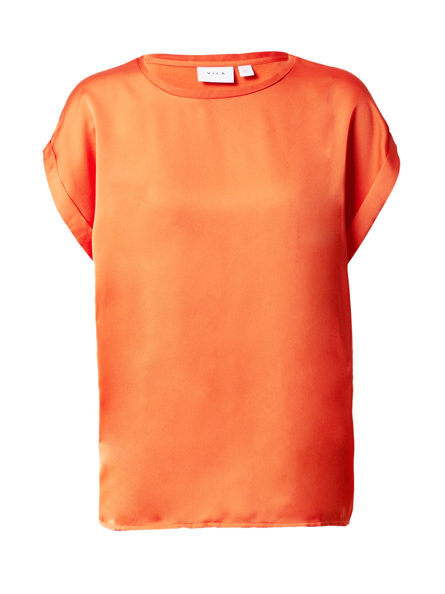 Tričko oranžovo červená VILA